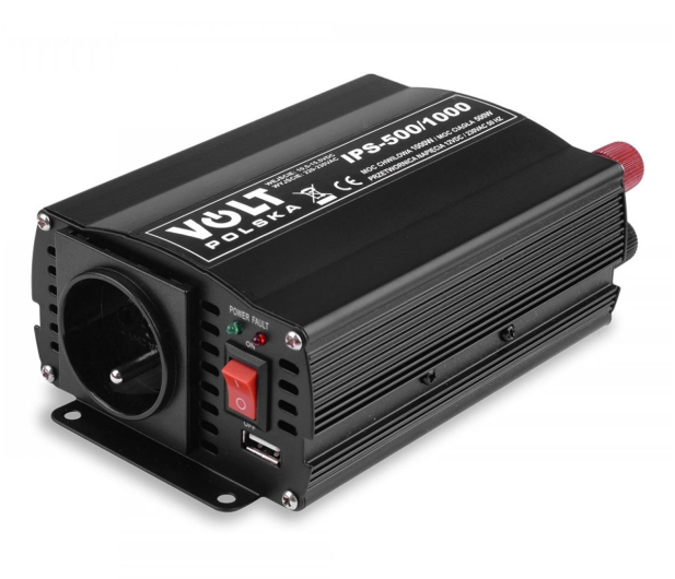 VOLT Przetwornica napięcia IPS 500/1000W 12/230V (500/1000W) - 1113289 - zdjęcie